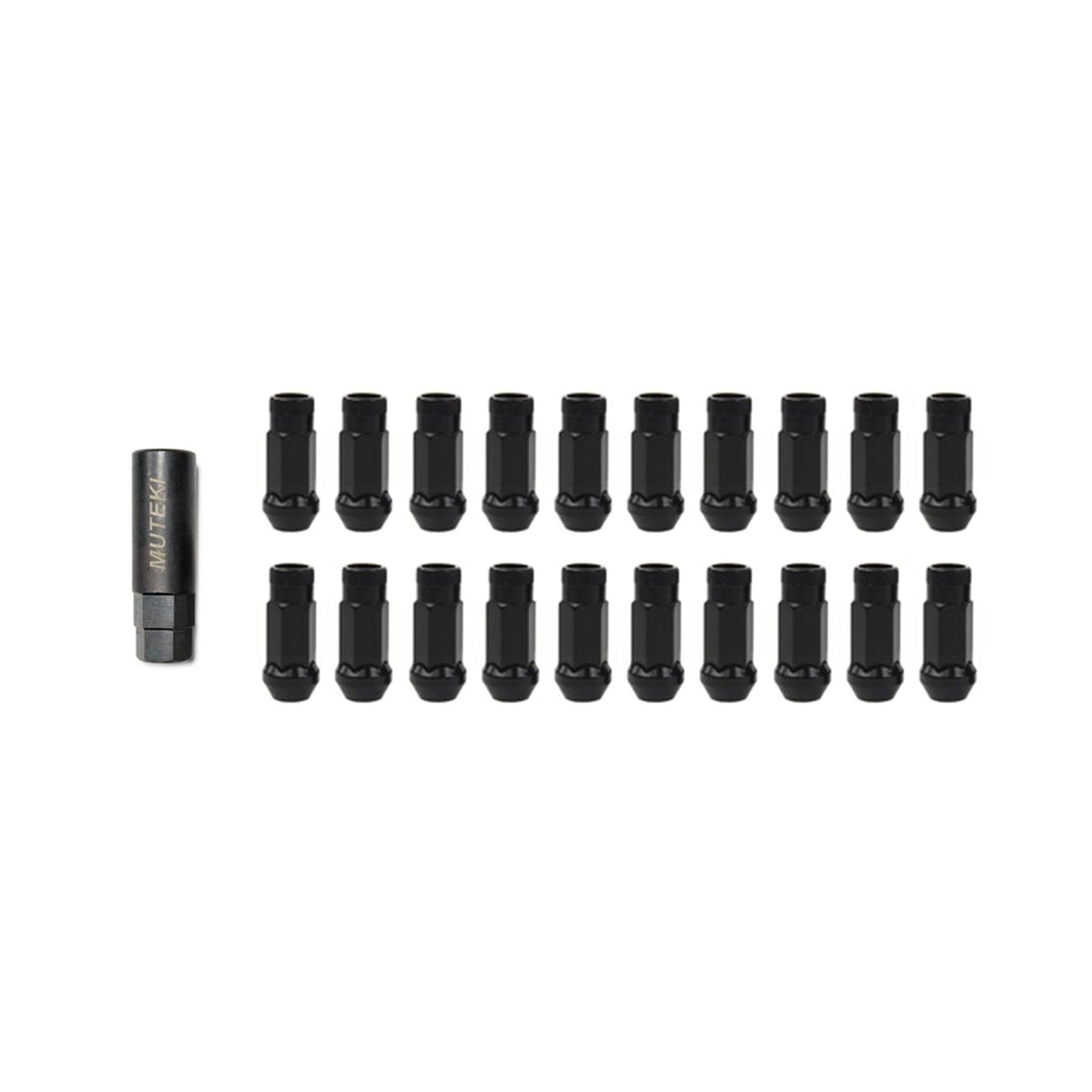 Wheel Mate Muteki SR45R Lug Nut Kit 12x1.25 - Black