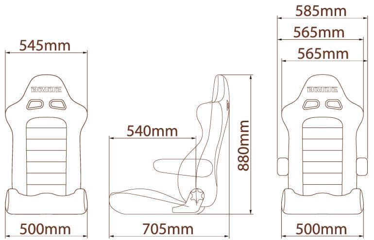 Bride Euroster II Reclinable Seat