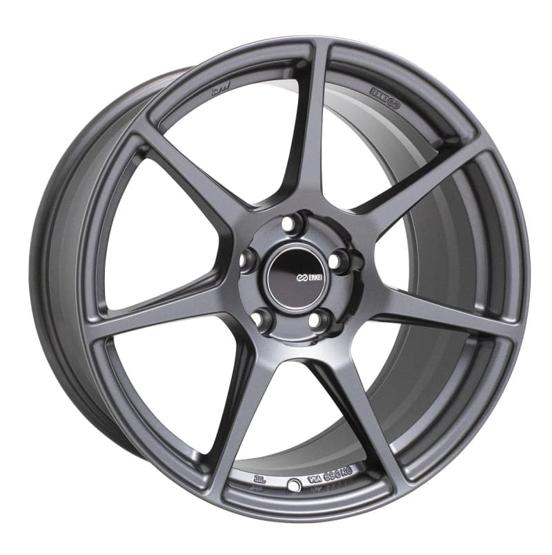 Enkei TS-5 18x9.5 5x114.3 38mm Offset 72.6mm Bore Gloss Black main image 1