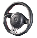 DAMD SS358-Z D-Shape Steering Wheel Red Stitch - Subaru BRZ & Scion FR-S