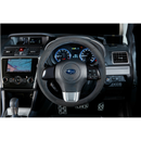 DAMD Suede Blue-Stitch O-Shape Steering Wheel for Subaru 2015 WRX & STi