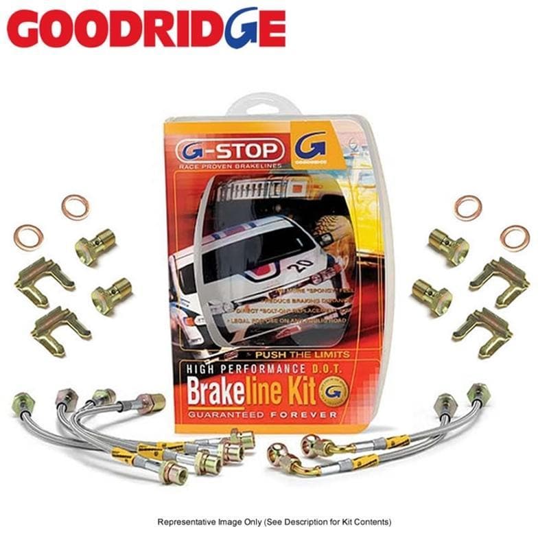 Goodridge 92-01 Impreza w. Disk G-Stop Brake Lines