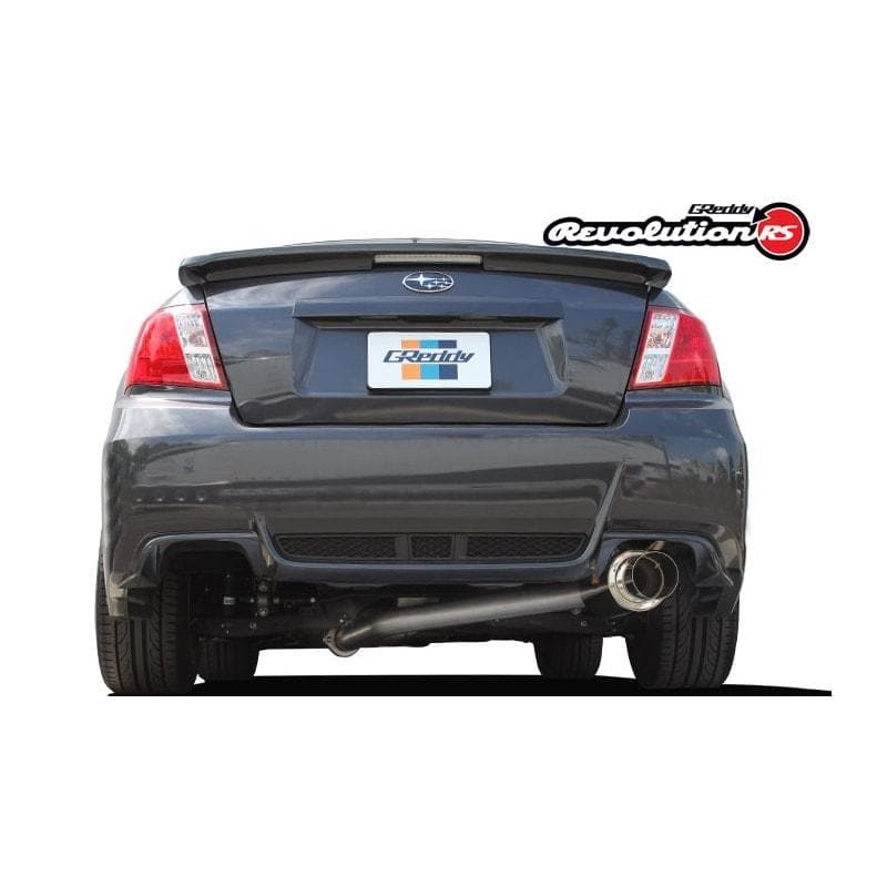 GReddy Revolution RS Exhaust 11 14 Subaru Impreza WRX STi Sedan