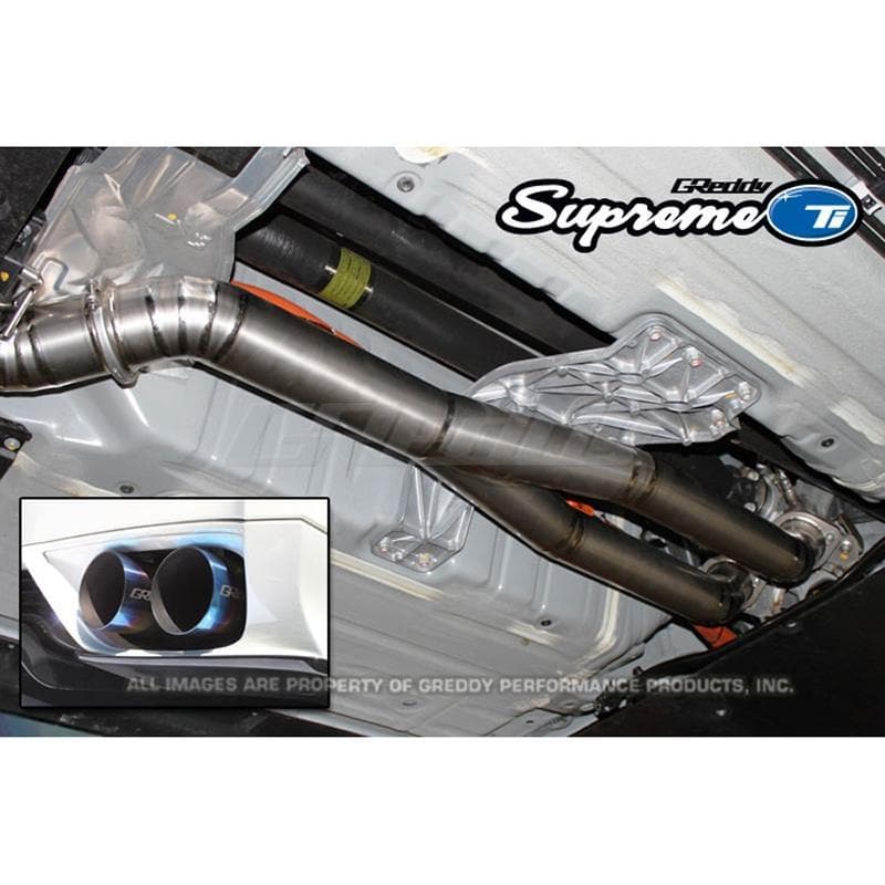GReddy Supreme Ti Exhaust for the 09+ Nissan GT-R R35