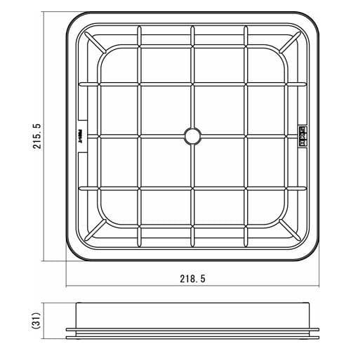 HKS Super Hybrid Filter Subaru 70017-AF001