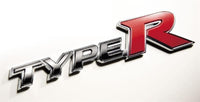 Honda Japan FD2 Rear CTR "Type R" Emblem (Civic)