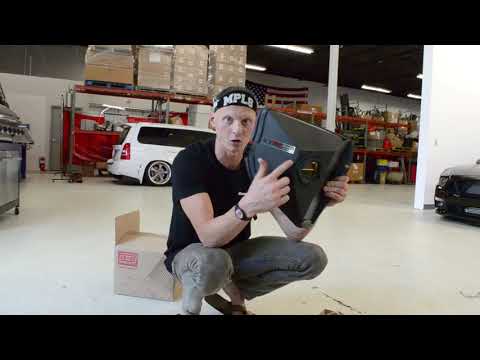 GrimmSpeed 15-21 Subaru WRX STi Stealthbox Entrada de aire - Negro (grm060077)