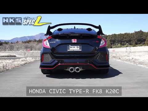 Escape Cat-Back HKS FK8 Hi-Power Spec L2 para Civic Type R 2017+
