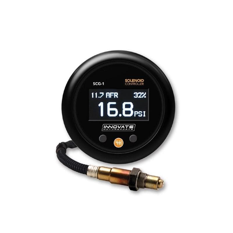 Innovate Motorsports SCG-1 Solenoid Boost Controller w/ Wideband Gauge - New Provisions Racing Innovate Motorsports SCG-1 Solenoid Boost Controller w/ Wideband Gauge - New Provisions Racing