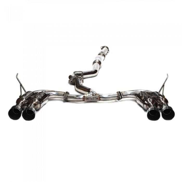 Invidia Gemini R400 Stainless Steel Tip Cat-Back Exhaust 11-14 WRX STi Sedan