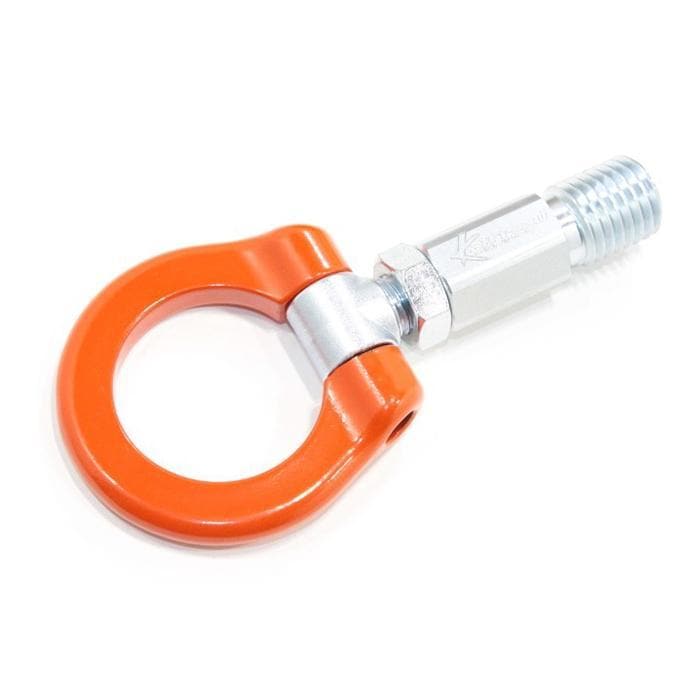 Kansai Service Front Tow Hook in Orange for the Mazda MX-5 Miata