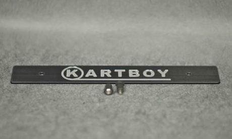 KartBoy Subaru Front License Plate Delete Black