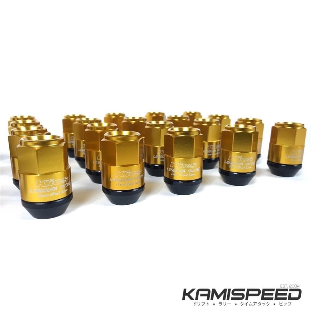 Kics Leggdura Racing 2-Piece 35mm Lugnuts and Locks