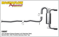 Magnaflow Stainless Cat-Back Exhaust 2009+ Lancer Ralliart