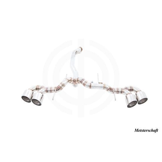 Meisterschaft Stainless GT Racing Exhaust 4x120 for the Nissan GT-R 09-10