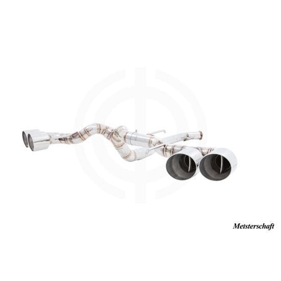 Meisterschaft Stainless GT Racing Exhaust 4x120 for the Nissan GT-R 09-10