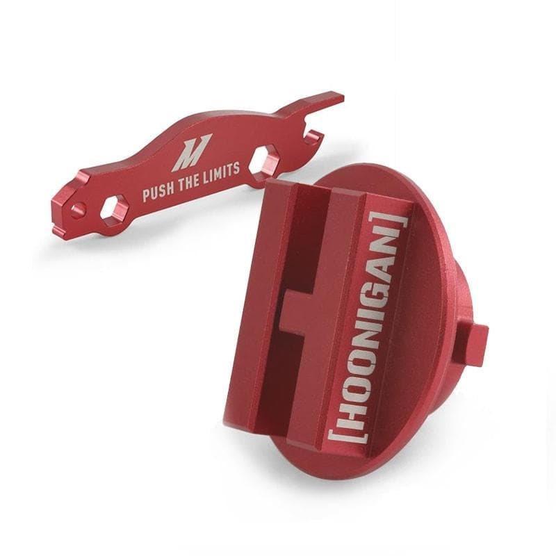 Mishimoto X Hoonigan Oil Filler Cap Combo for Mitsubishi Applications