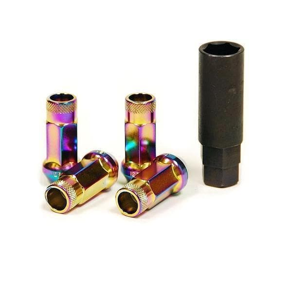 Muteki Open End SR48 Neo Chrome LugNuts