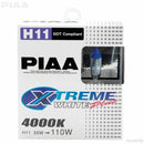 PIAA Xtreme White Plus Twin Pack Bulbs H11 Series