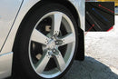 Rally Armor Mud Flap Silver Logo - Mazda3/Speed 3 04-09