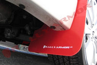 Rally Armor Red Mud Flap White Logo - Impreza 2.5i 08-11 & WRX 08-10