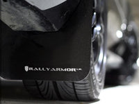Rally Armor UR Rally Mud Flap White Logo - Impreza RS/2.5i/WRX/STI 02-07