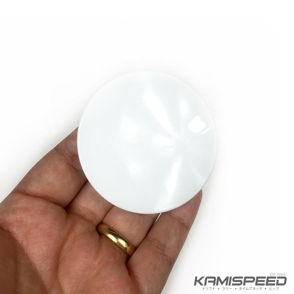Rays A-Flat O-Ring Type Center Cap in Dash White