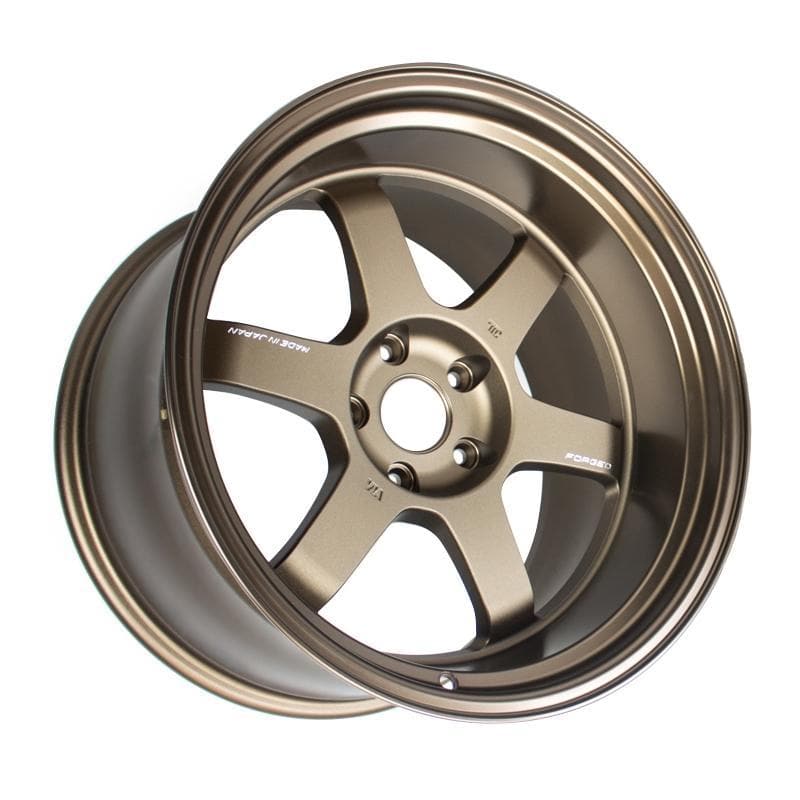 Rays Volk TE37V Mark II 18x11" 5x100 -7 offset - Bronze