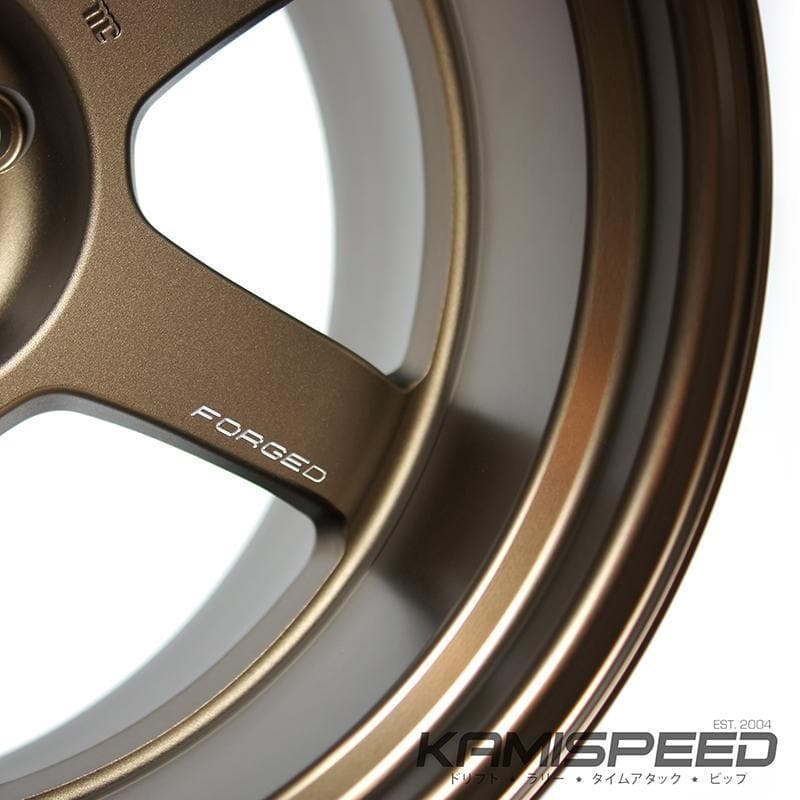 Rays Volk TE37V Mark II 18x11" 5x100 -7 offset - Bronze