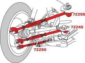 SPC Performance Infiniti Q50 Rear Kit (3 Piece Only)(Needs 2 For Rear Wheels)