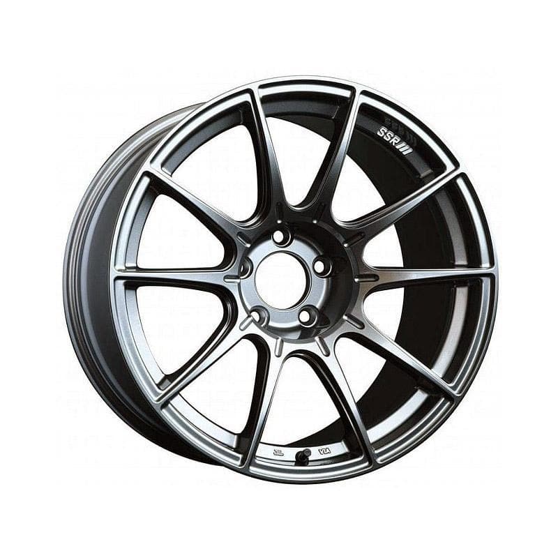 SSR GTX01 19x9.5 +38 5x120 wheel - Dark Silver