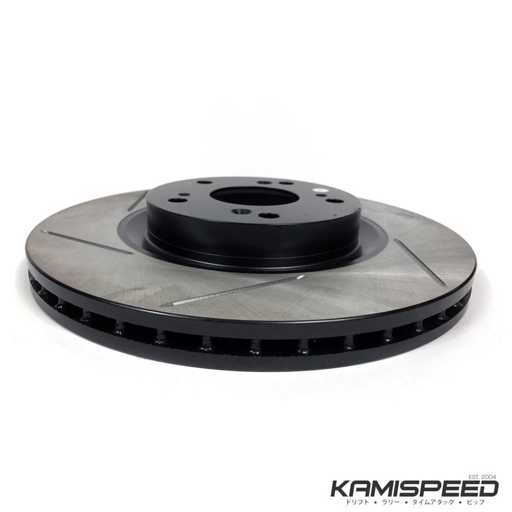 Stop Tech Power Slot SportStop Slotted Front Left Rotor for the Acura RSX-S, ILX & Honda Civic Si