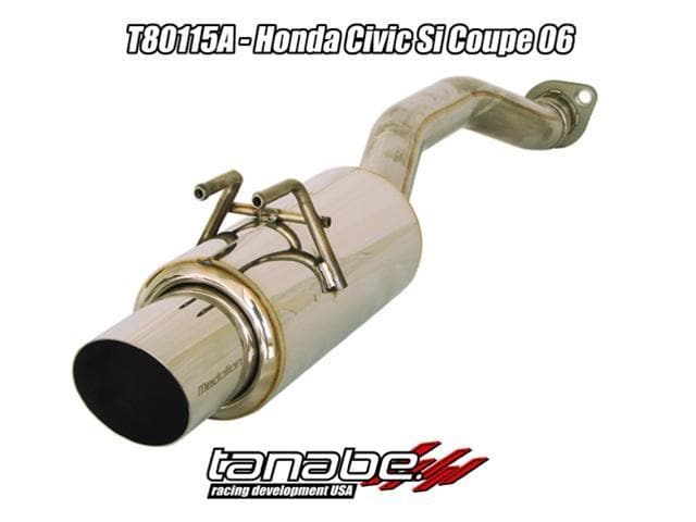 Tanabe Medalion Concept G Cat-Back Civic Coupe SI 06-07 60mm