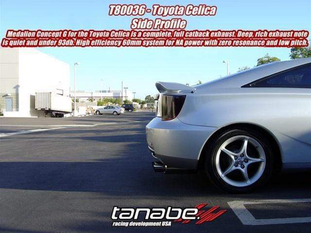 Tanabe Medalion Concept G Cat-Back Celica GT/GTS 00-05 60mm