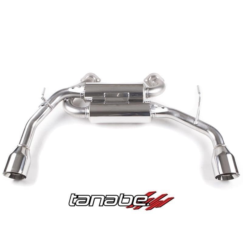 Tanabe Medalion Touring Axle Back Exhaust - 2014+ Infiniti Q50