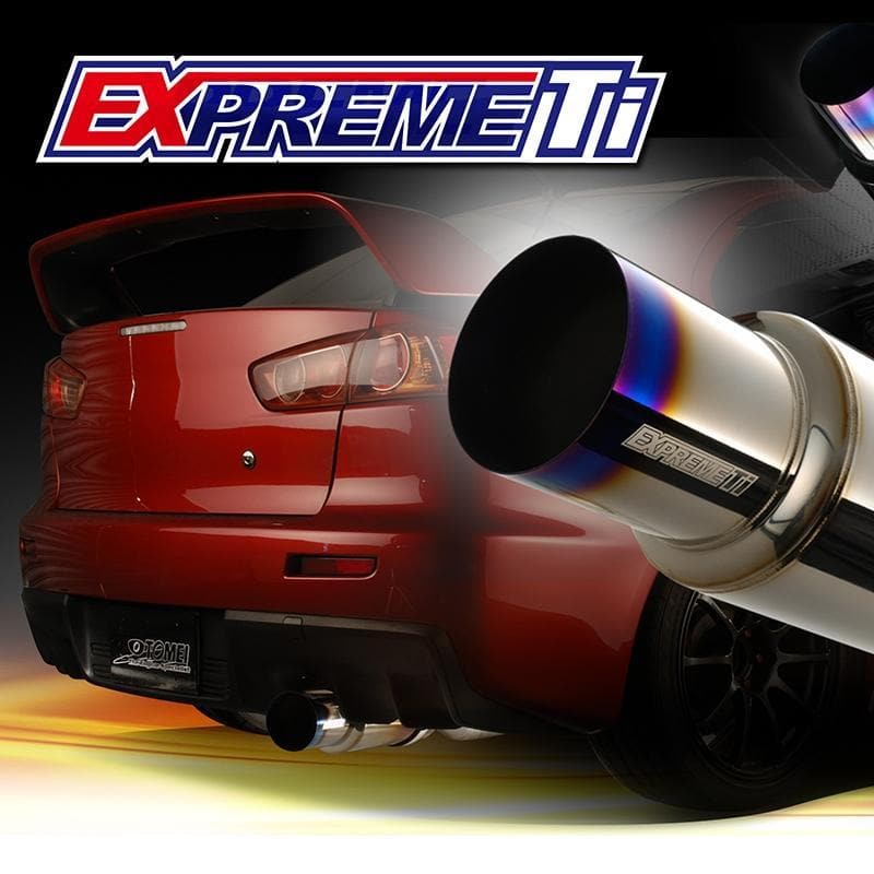 Tomei Expreme Ti Titanium Cat-back Exhaust for 08-15 Mitsubishi Lancer Evolution X