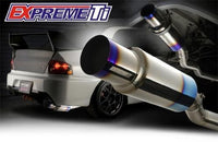 Tomei Expreme Ti Titanium Cat-back Exhaust (JDM Bumper) - Mitsubishi Lancer Evolution IX