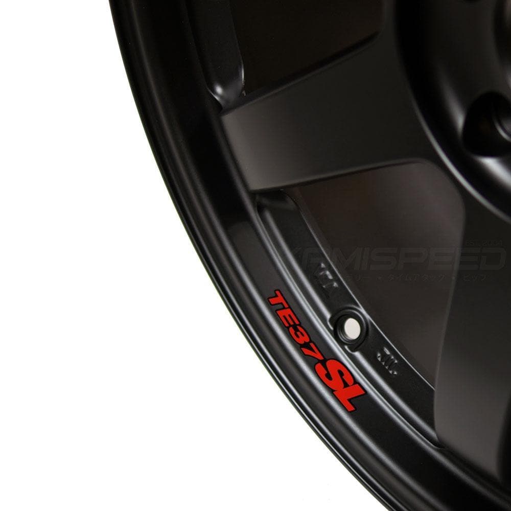 Volk Racing TE37 SL 18x9.5 +38 5x120 Matte Black