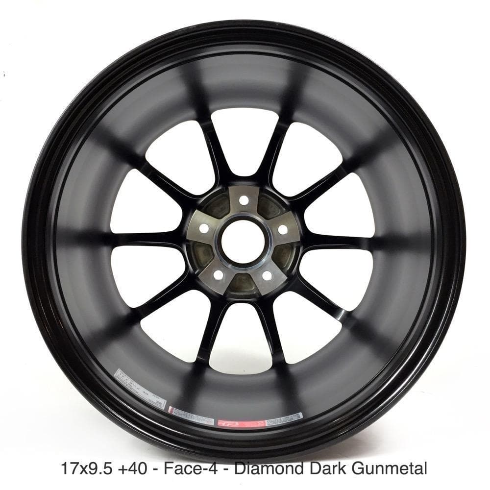 Volk Racing ZE40 Diamond Dark Gunmetal - 17x9.5 +40 - S2000 Spec