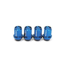 WedsSport Racing 4-Pack Blue Lug Nuts 12x1.25