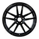WedsSport RN-55M 18x9 +45 5x120 in Gloss Black for Civic Type R