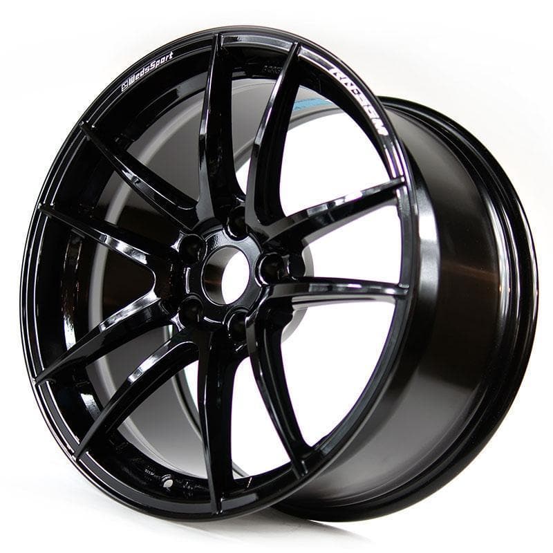 車のパーツ weds sports RN-55M WedsSport RN-55M 18x9.5 +25 5x114.3 - Gloss Black – KamiSpeed.com
