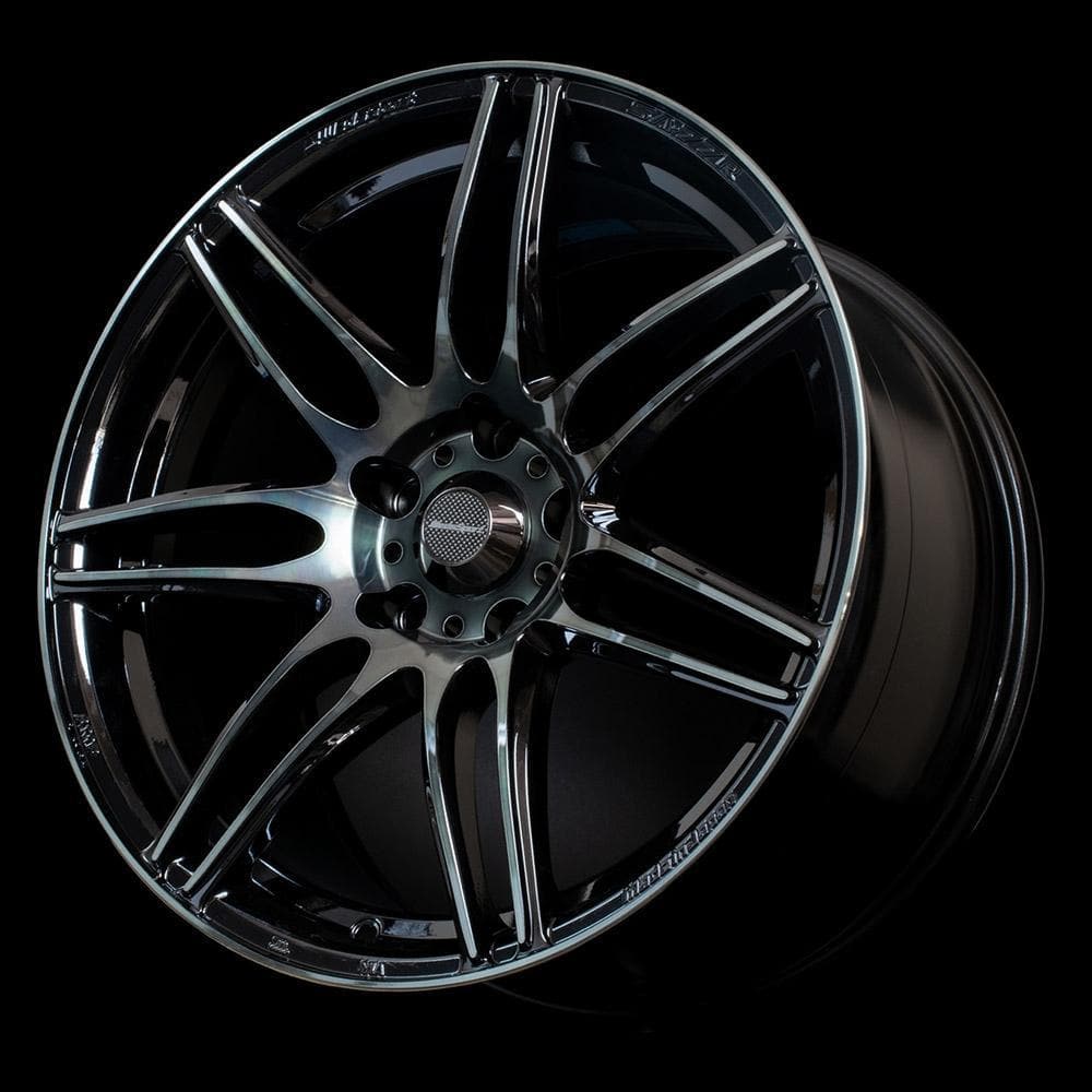 WedsSport SA77R 18x9.5 +38 5x114.3 Black Clear | KamiSpeed.com