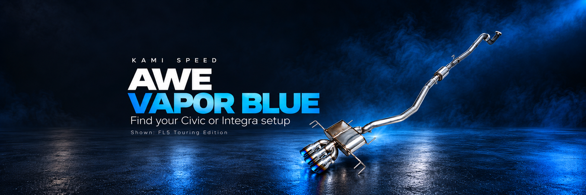 AWE Vapor Blue Exhausts for Civic & Integra: Find Your Setup