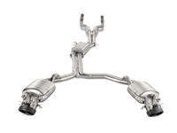 Akrapovic Evolution Line Titanium Cat Back Exhaust for 2014-2017 Audi RS7 Sportback with Carbon Tips | Part AKR S-AU/TI/4H
