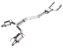 AWE Tuning Audi 2019-2023 C8 A6/A7 3.0T Touring Edition Cat-Back Exhaust- Turn Downs