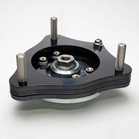 HKS HIPERMAX Touring FL5 front spacer configuration for approximately 13 mm lower ride height