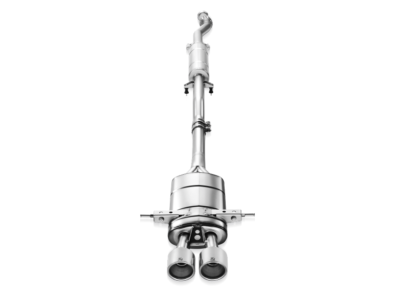 Akrapovic Evolution Line Cat Back Exhaust System for 2007-2014 MINI Cooper S (R56/R57) - Stainless Steel