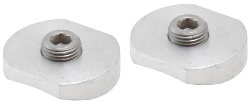 AEM Induction 1/8 Inch NPT Injector Bung Weld-In Fitting Kit (2 Pack)