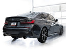 AWE Tuning 19-23 BMW 330i / 21-23 BMW 430i Base G2X Track Edition Axle-Back Exhaust - Diamond Black